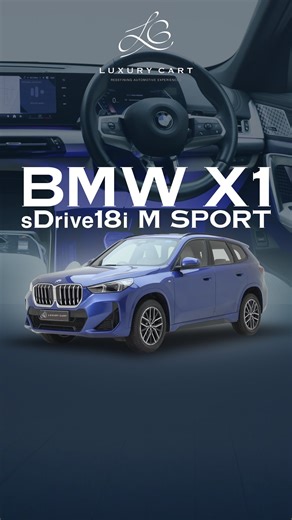 Precision meets presence The BMW X1 sDrive18i M Sport redefines what it means to drive in style. Every curve, every contour, built to make a statement wherever it goes. BMW X1, BMW sDrive18i, M Sport, BMW India, luxury SUV, compact luxury, performance SUV, premium design, driving experience, modern luxury, sporty elegance, BMW lifestyle, precision engineering, urban SUV, dynamic drive, German engineering, automotive excellence, refined interior, powerful performance, luxury redefined #BMWX1 #BMW