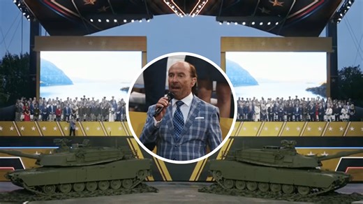 Lee Greenwood Delivers Inspiring Performance Of "God Bless The USA" At The Army 250 Parade
