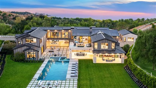 Touring a $40M modern farmhouse in Los Angeles