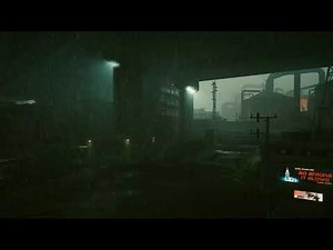 Cyberpunk 2077 │ ASMR / Sleep Aid │ Rain ambience