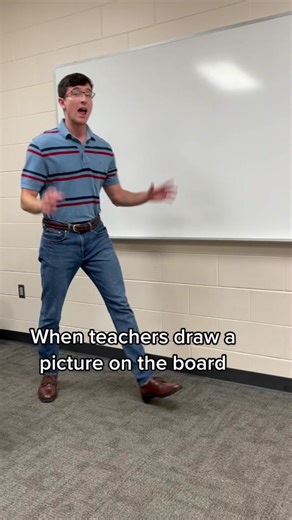 Understanding Cell Structure in School: Teacher Demonstrates Drawing on Board