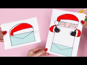 LETTER to SANTA I How to draw and make Christmas letter