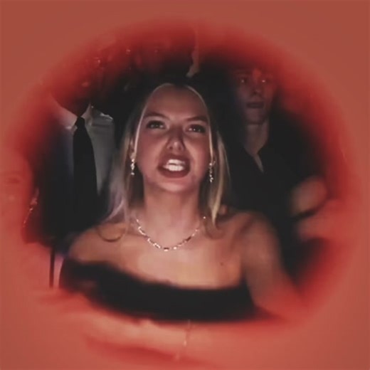 TikTok Rizz Party: Red Dress Girl Steals the Show in a Vibrant Dance Performance