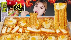 118K views · 3.1K reactions | Asmr Eat 8 Spicy Ramen Mukbang Korean Noodles | DONA English | Facebook
