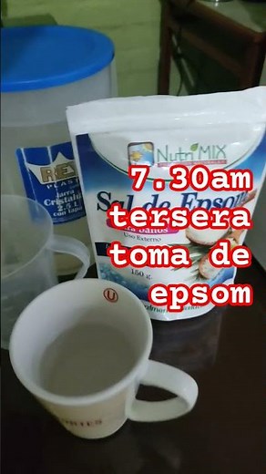 how to take Epsom salt