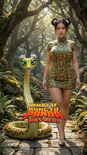 Yesterday is history… but Kung Fu Panda is REAL now 👀🐼#kungfupanda #reallife