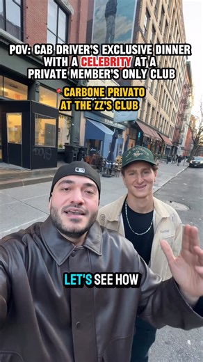 Ertan Bek on Instagram: "📍Carbone Privato exclusive dinner at the ZZ’s Club, private members only club with @jacksdiningroom #fyp #newyork #foryou #foodie #trending"