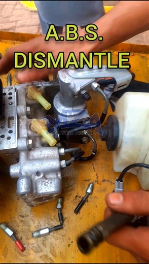 c1391 abnormal leak in accumulator c1256 c1202 fix abs problem in hybrid cars #prius #abs