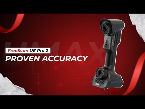 How the Shining3D FreeScan UE Pro 2 Scans Complex & Reflective Surfaces Without Markers #viralvideo