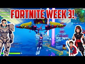 Fortnite: WEEK 3 ACHIEVEMENTS!