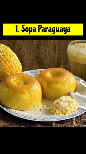 Top 5 Paraguay Food, Paraguay Cuisine You Must Try It Once. #65 @taroballworld #Shorts