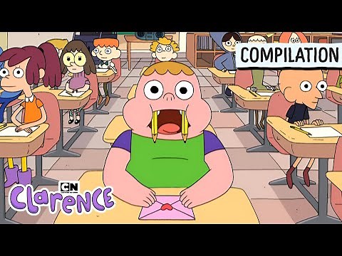 Clarence’s Awesome School Adventures! | 1-Hour Fun Compilation | Clarence | Cartoon Network
