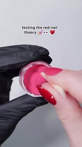 Red Nail Theory ❤️ #nailboo #rednails #dippowder #nailbooxwalmart #rednailtheory #nails #nailart #nailtutorial #walmartfinds #walmart #nailbooxwalmart | Nailboo