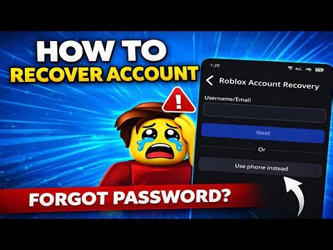 How To Recover Roblox Account (2026) | Roblox Account Recovery Step-by-Step