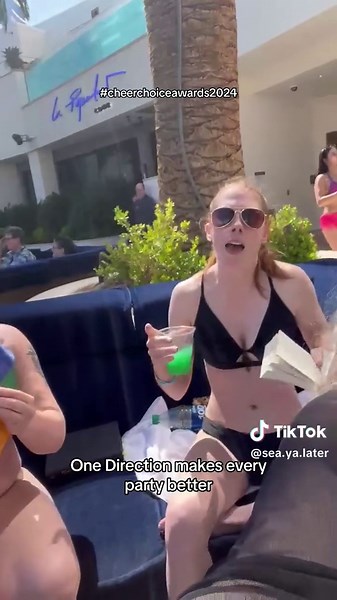 One Direction Pool Party at Cheer Choice Awards 2024
