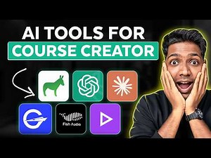 Create Online Courses 10X Faster Using AI 🚀
