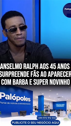 Palópoles | Anselmo Ralph aos 45 anos surpreende fãs ao aparecer com barba super novinho❗️#anselmoralph | Instagram