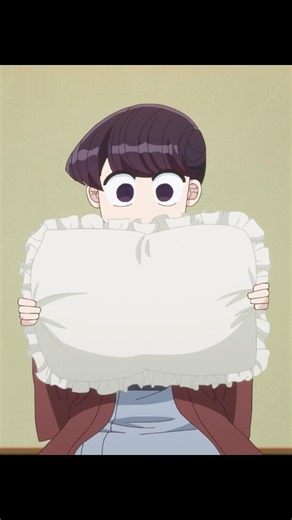 枕合戦です #古見さんは、コミュ症です。 #animate #komi #shorts