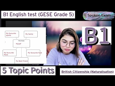 Full Test B1 English test (GESE Grade 5) | SELT British Citizenship| Trinity College London ILR UK