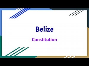 Constitution of Belize