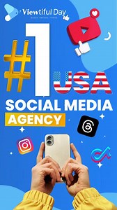#1 USA🇺🇸 Social Media Agency 🚀 𝗚𝗿𝗼𝘄 𝗬𝗼𝘂𝗿 𝗦𝗼𝗰𝗶𝗮𝗹 𝗠𝗲𝗱𝗶𝗮 𝗙𝗮𝘀𝘁𝗲𝗿 𝗧𝗵𝗮𝗻 𝗘𝘃𝗲𝗿 Viewtiful Day is the best social media growth solution you’ll find on the web today! Specialising in Instagram, YouTube, TikTok and Threads. What makes us the best? ✨️ 𝗢𝘂𝗿 𝗘𝘅𝗽𝗲𝗿𝘁𝗶𝘀𝗲: With innovative strategies and creative insights, We specialise in transforming your Instagram, YouTube, TikTok, and Threads profiles into vibrant centers of engagement and activity, That builds tru