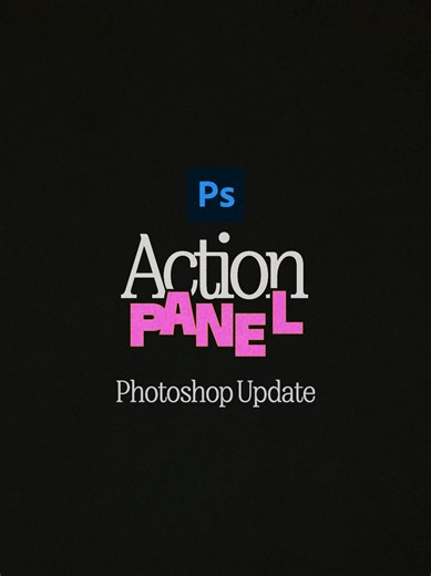 Photoshop Action Panel Update | Myanmar Tutorial