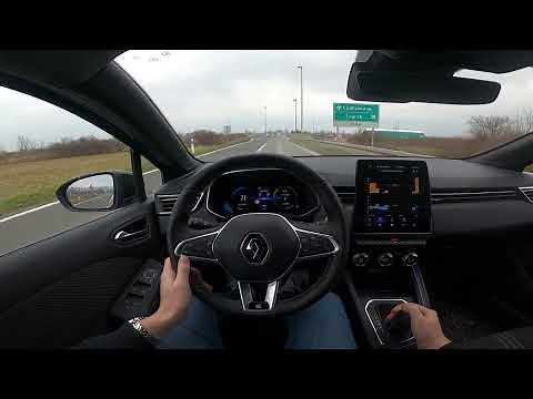 2023 Renault CLIO E-TECH Engineered [1.6 Hybrid, 145 HP] POV Test ride | Details #78 CARiNIK