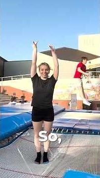 She’s Actually So Good at Flips 😳