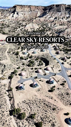 Click the location tag to book your stay. What if you could watch the Milky Way from bed? We spent three nights inside a stargazing dome near Bryce Canyon National Park, where panoramic floor-to-ceiling windows make it possible to watch thousands of stars and the Milky Way without ever leaving your room. Located in Cannonville, Utah, about 20 minutes from Bryce Canyon National Park, these unique domes were designed specifically for stargazing and astrophotography while still offering the comfort