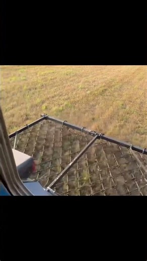 Aerating Hayfield Prior to Overseeding! Wingfield Chain Harrow #ChainHarrow #Farming #Shorts