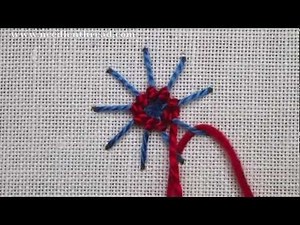 Ribbed Spider Web Stitch
