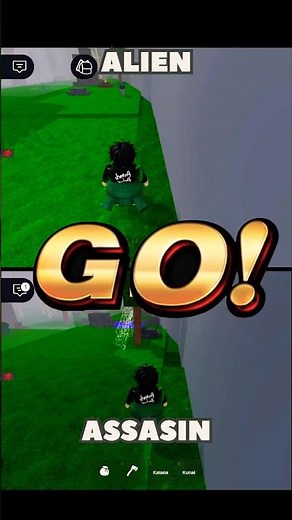 Who is faster ? Alien vs assassin test #Roblox #99nightintheforest #99nights #robloxshorts