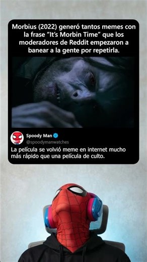 Cómo Morbius (2022) se convirtió en un meme gigante con “It’s Morbin Time”