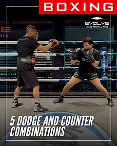 50 reactions · 18 shares | Dodge and strike!  #Boxing #BoxingSG #EvolveUniversity #EvolveMMA | Evolve MMA | Facebook