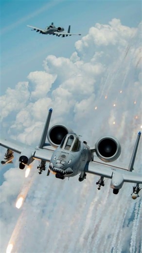 A 10 Thunderbolt II “Warthog” – The Battlefield Tank Killer #military