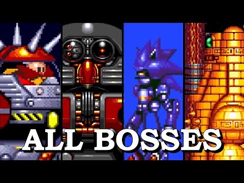 Sonic 3 & Knuckles - All Bosses (No Damage)
