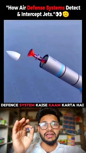 How Air Defense Systems Detect & Intercept Jets." 🤔#defensystem #facts #reels #nobatidao