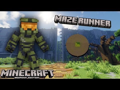 MAZE RUNNER MAPA PARA MINECRAFT BEDROCK |by Stheffanogamer 