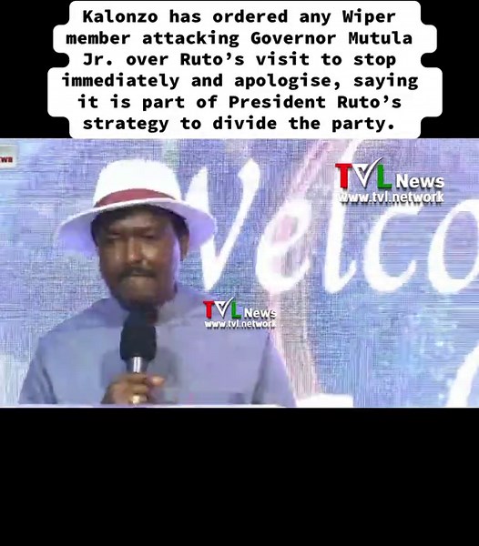 Kalonzo Defends Governor Mutula Jr. Amid Ruto's Visit