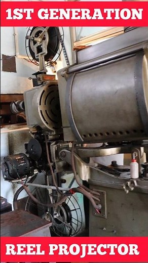 Vintage 70 & 35 MM Reel Projector #shorts