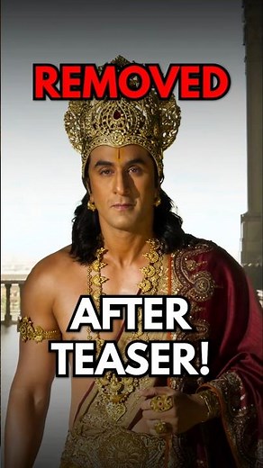 Ranbir Kapoor Removed 🤯 From Ramayan?