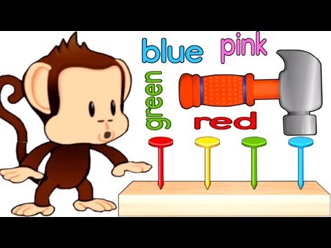 Learn Colors, Numbers with Monkey | Educational Kids Puzzle Games Monkey Preschool Fix-It