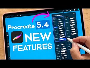🖌️ What’s New in Procreate 5.4? Let Me Show You!
