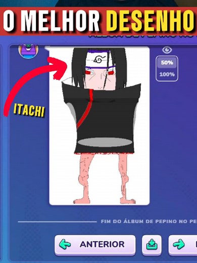 Desenhar Itachi perfeito no Gartic Phone: passo a passo rápido
