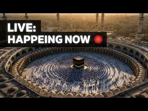 🔴 LIVE Makkah: Breathtaking Grand Mosque 24/7 Feed 🕋 | Experience Ramadan's Spiritual Peace Now
