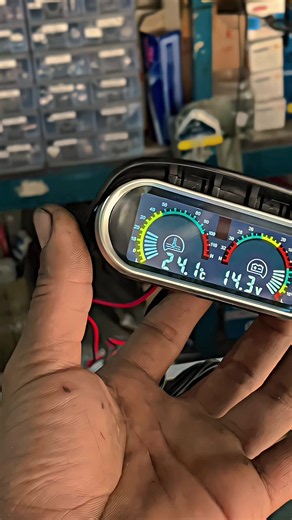 Voltmeter Digital 2in1 Plus Pengukur Suhu — Cara Pakai & Fungsi