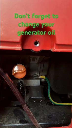 Predator 3500 generator oil change easy. #homestead #generator #oilchange #diyprojects #doityourself