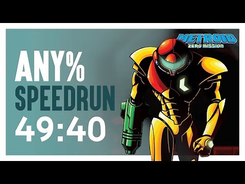 Metroid: Zero Mission Speedrun in 49:40