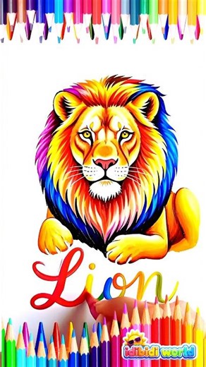 Learn to Spell and Pronounce English Animal Words | Learn the Spelling of Wild Animals | Lion 🦁