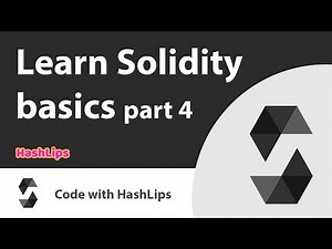 Learn Solidity basics part 4
